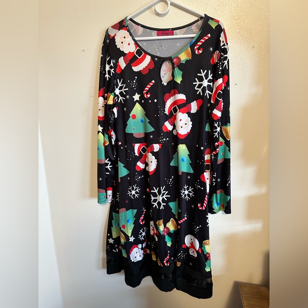 Holly Jolly Christmas Dress! XXL